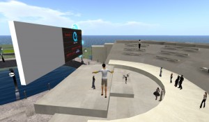 Ilha da CdC no Second Life
